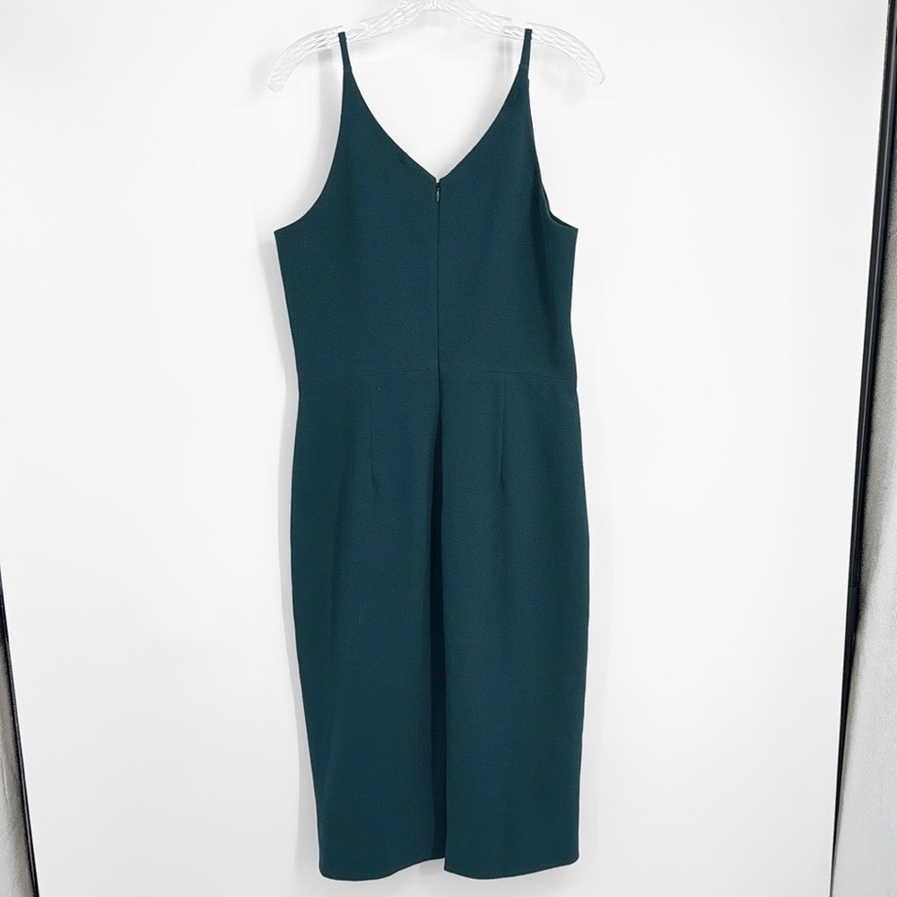Dress the Population Lyla Dress Midi Dress Body Con Pine Green size large - Picture 6 of 16